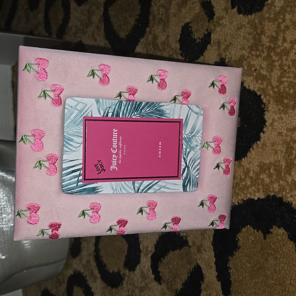 Juicy Couture Pink Cherry Photo Frame